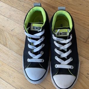 Reflective Chuck Taylor Converse Neon Green